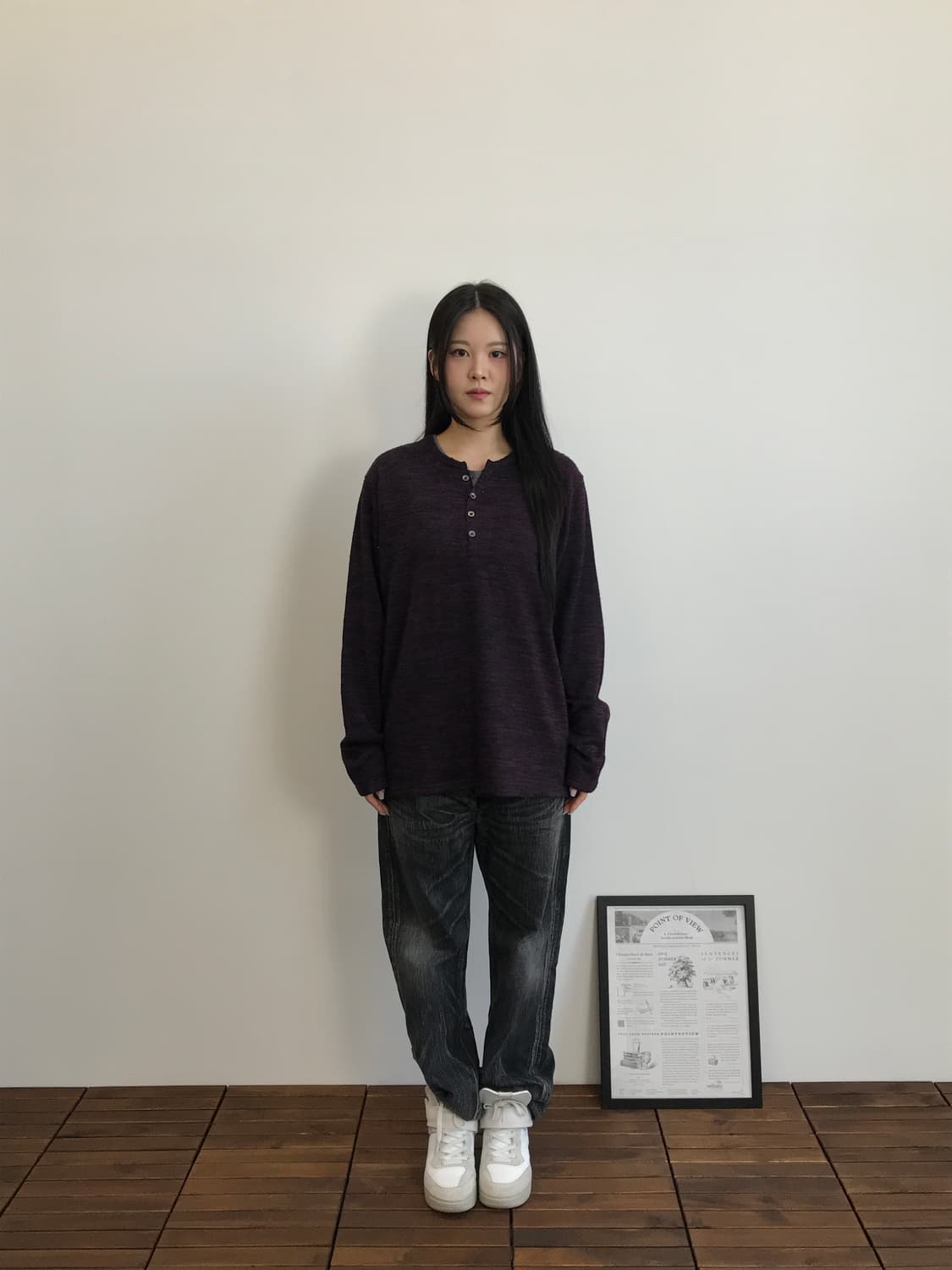 Nota Bene Henley Knit Long Sleeve 상품이미지1