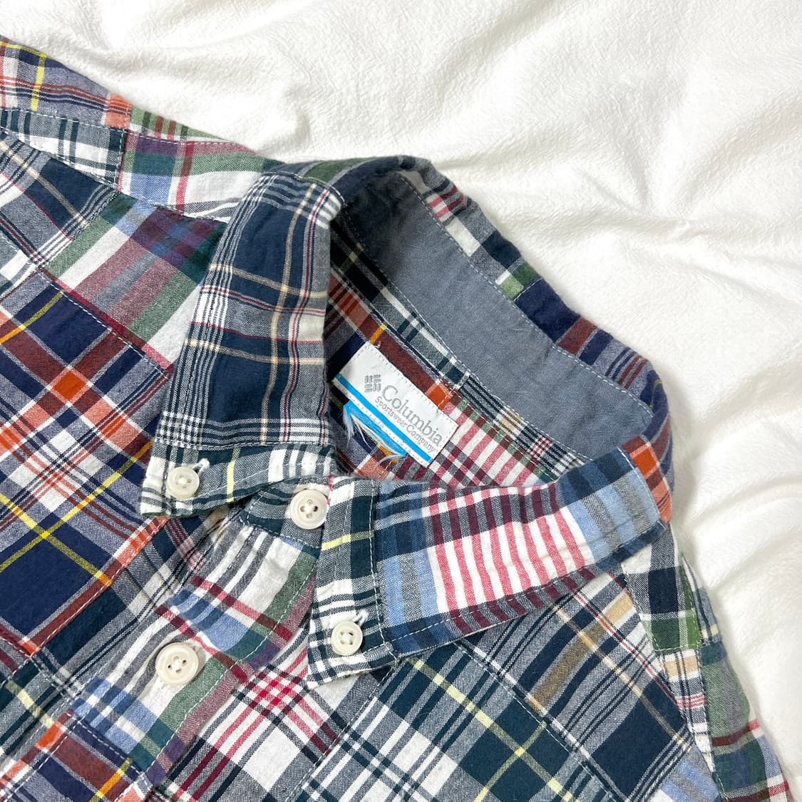 check-patch shirt 상품이미지4