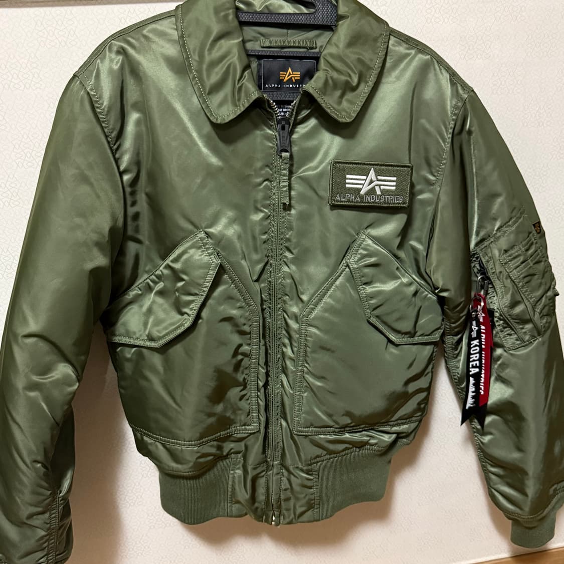 Alpha Industries cwu 45 sage xs사이즈 상품이미지2