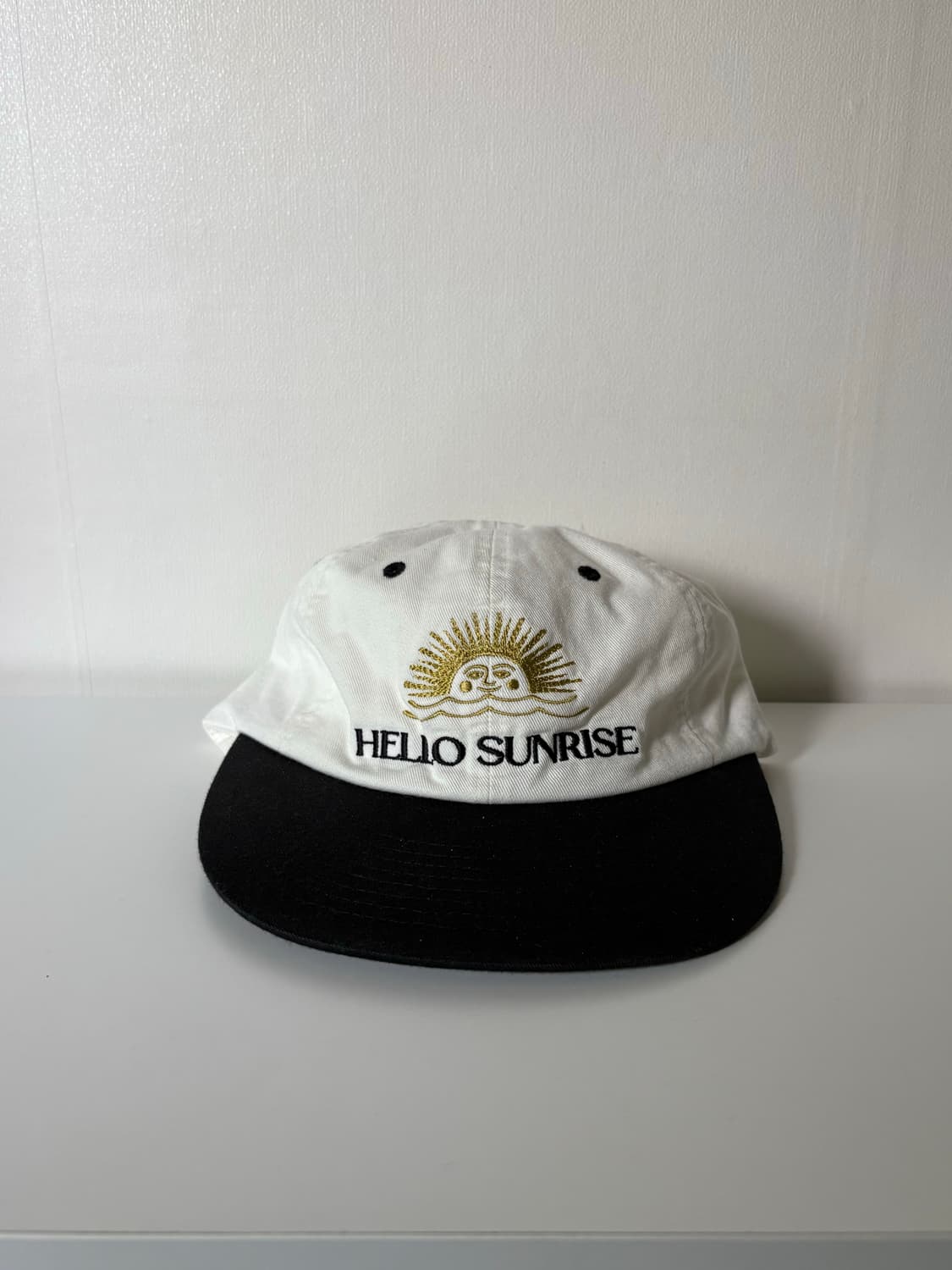 헬로선라이즈 모자_블랙&화이트 상품이미지1