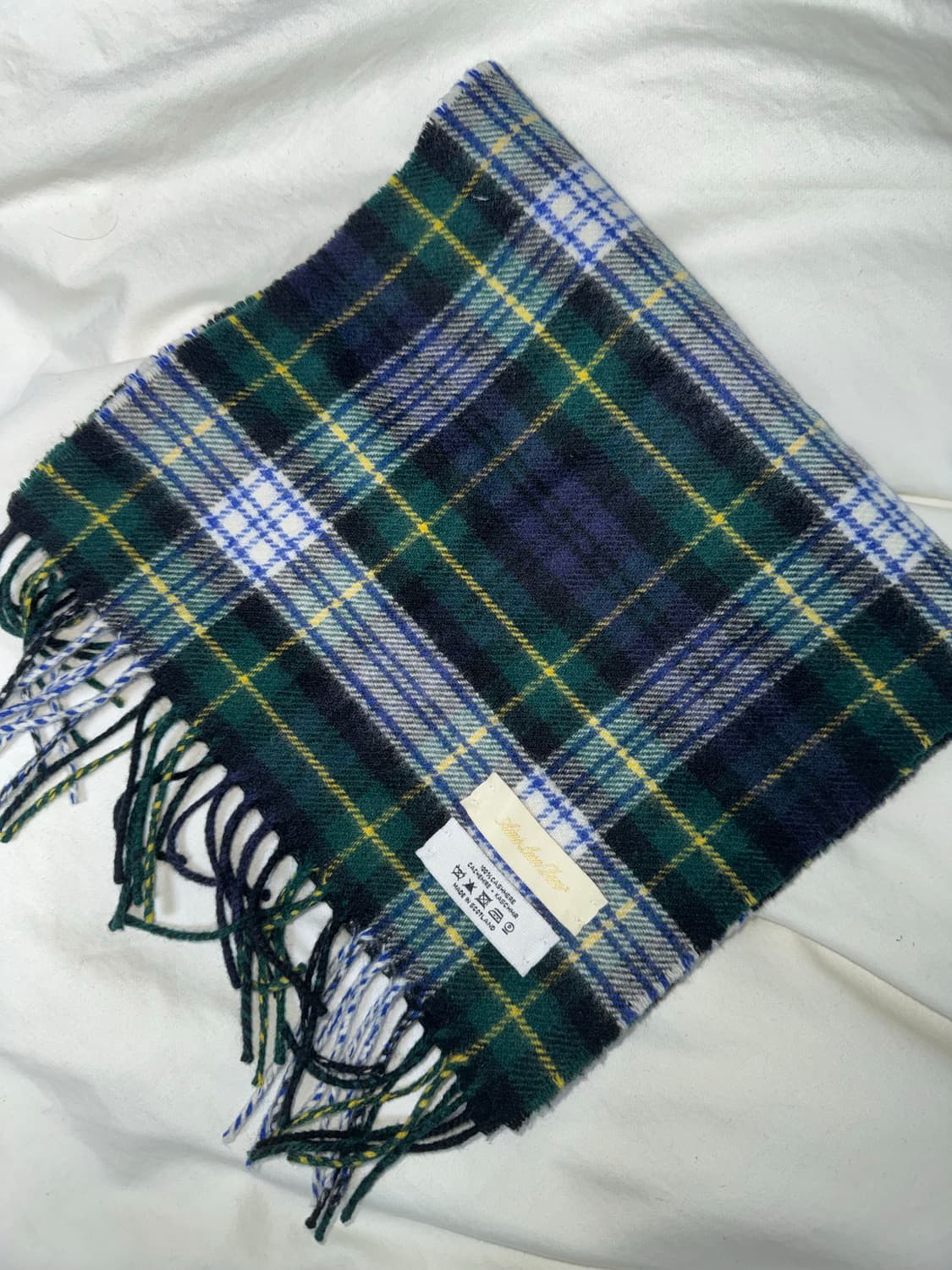 에임리온도르 100% 스코틀랜드 캐시미어 스카프 상품이미지1