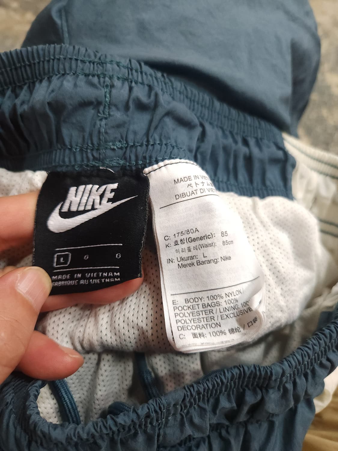 나이키 헤리티지 윈드런너 벤딩 반바지
​
 상품이미지5