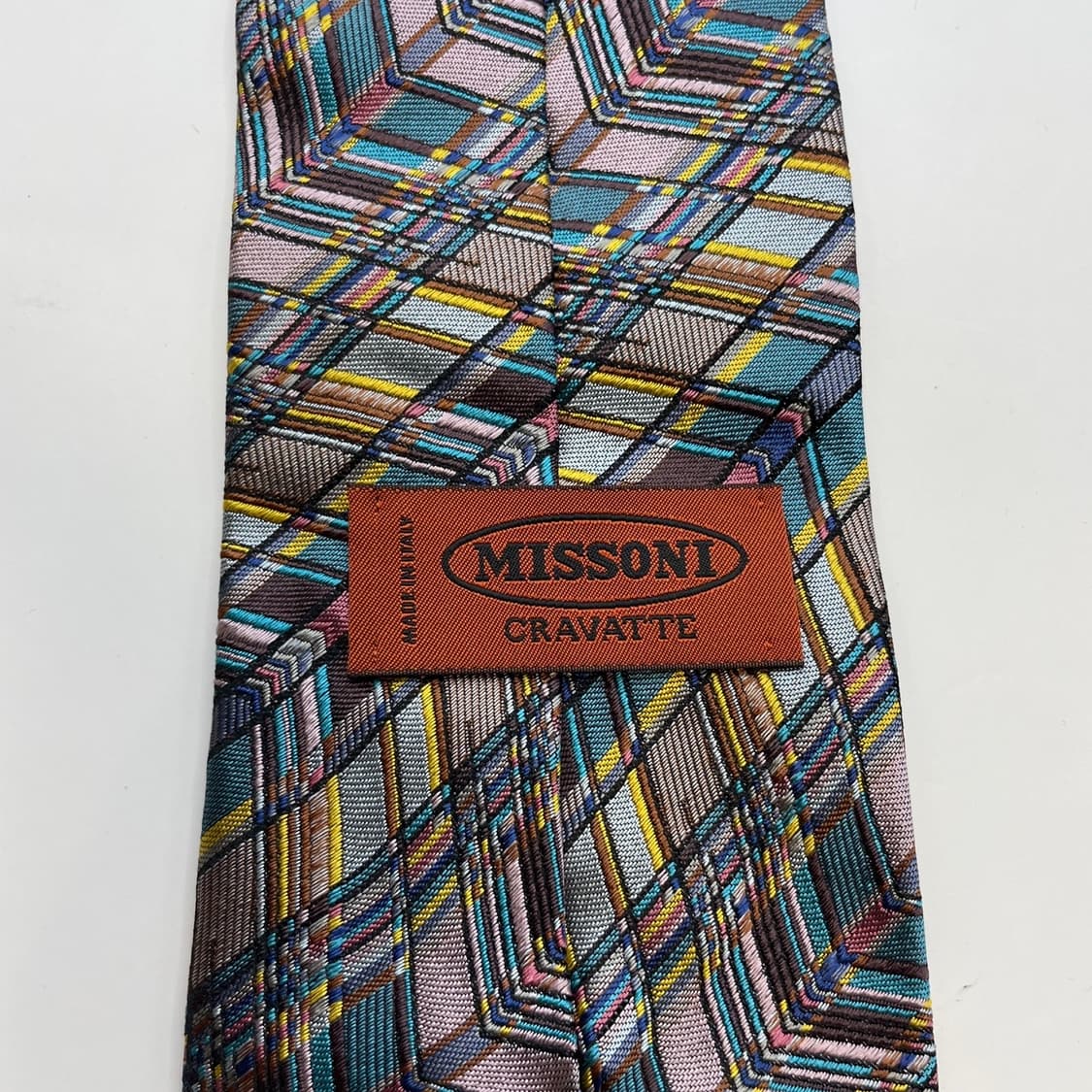 308) (MISSONI) 미쏘니 패턴 넥타이 상품이미지5