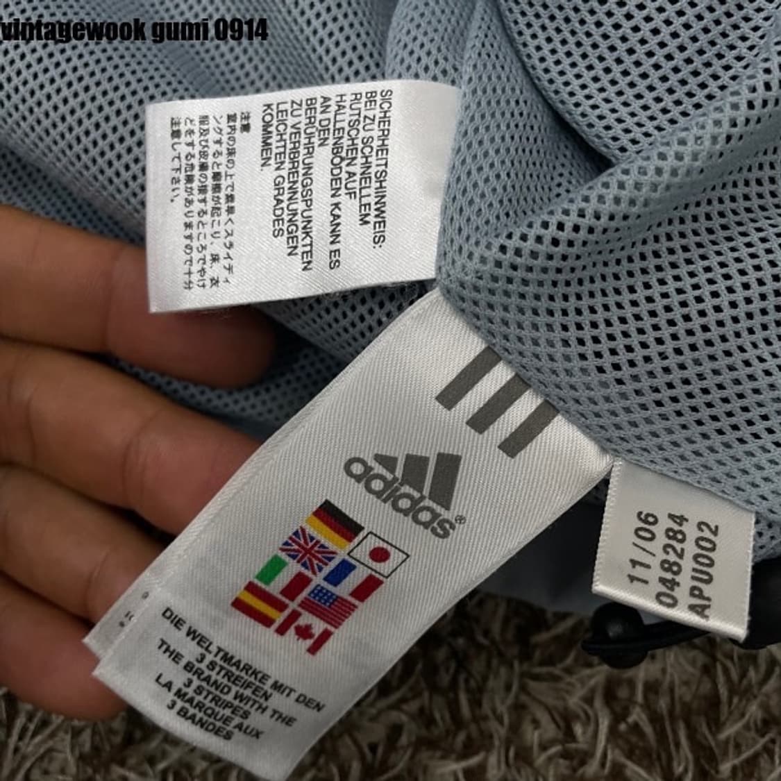 아디다스 바람막이 XL 상품이미지3