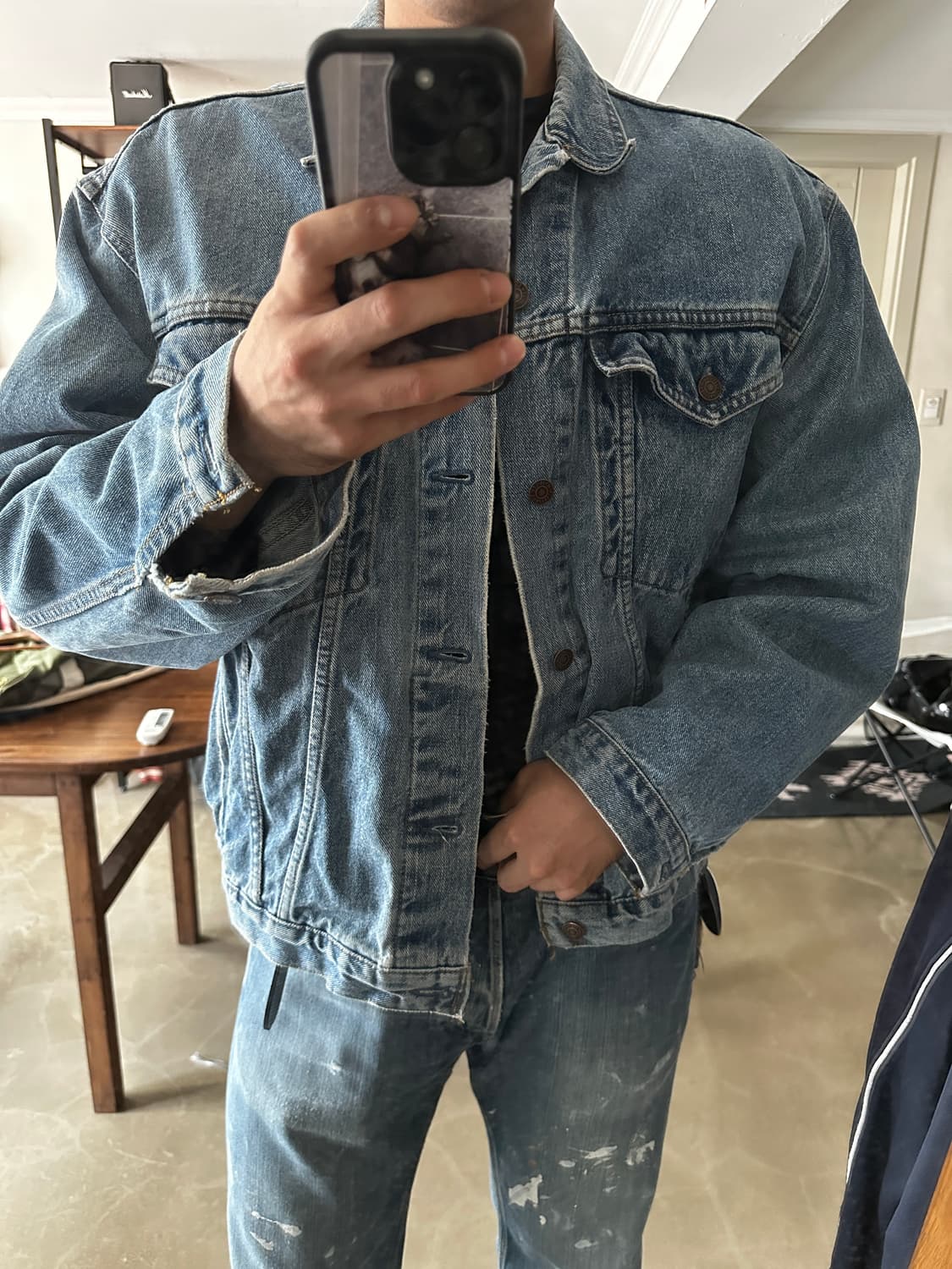 90 Levi’s 75525 Denim Trucker Jacket 상품이미지8