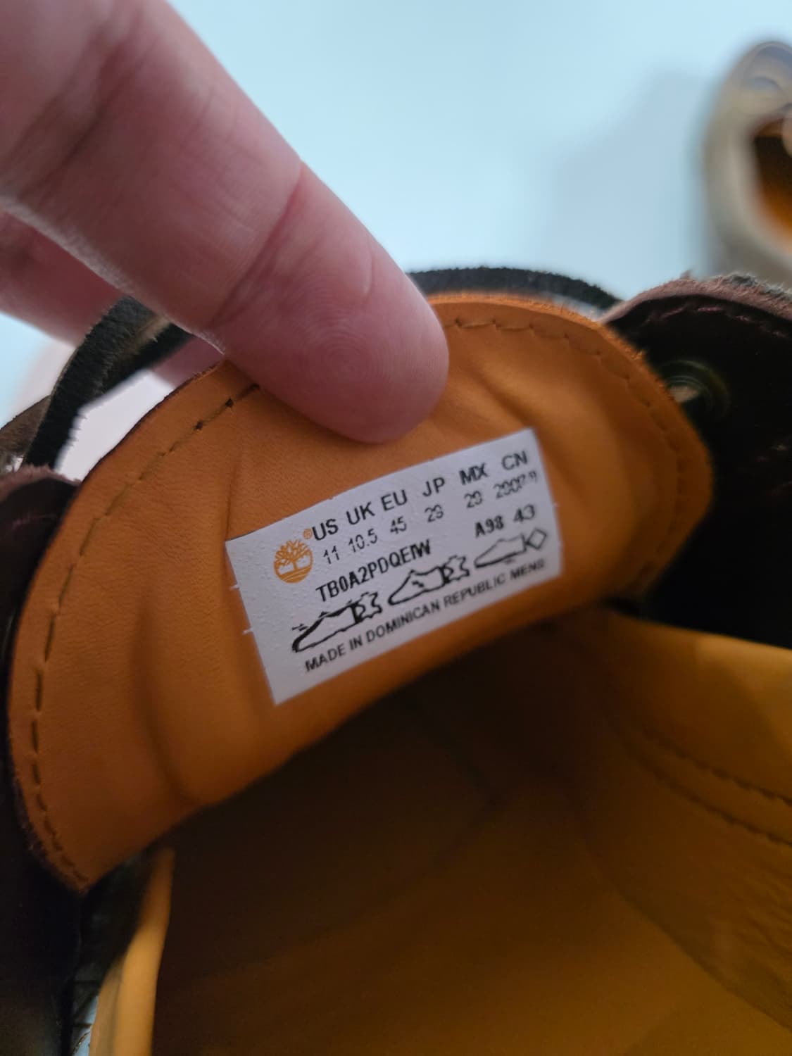 [새상품] 팀버랜드 보트 슈즈 브라운 남성 290 상품이미지4