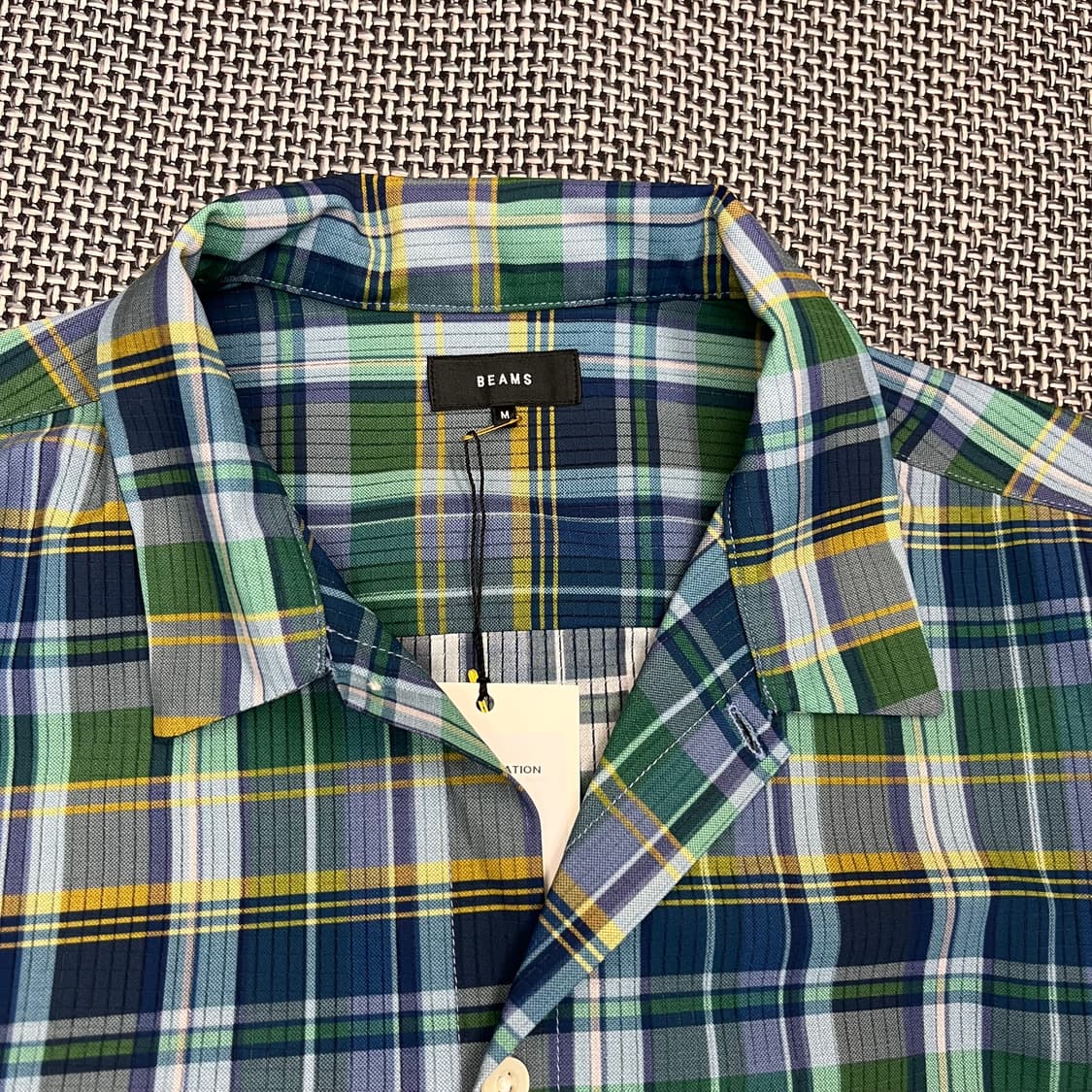 BEAMS 하프셔츠(M) 상품이미지5