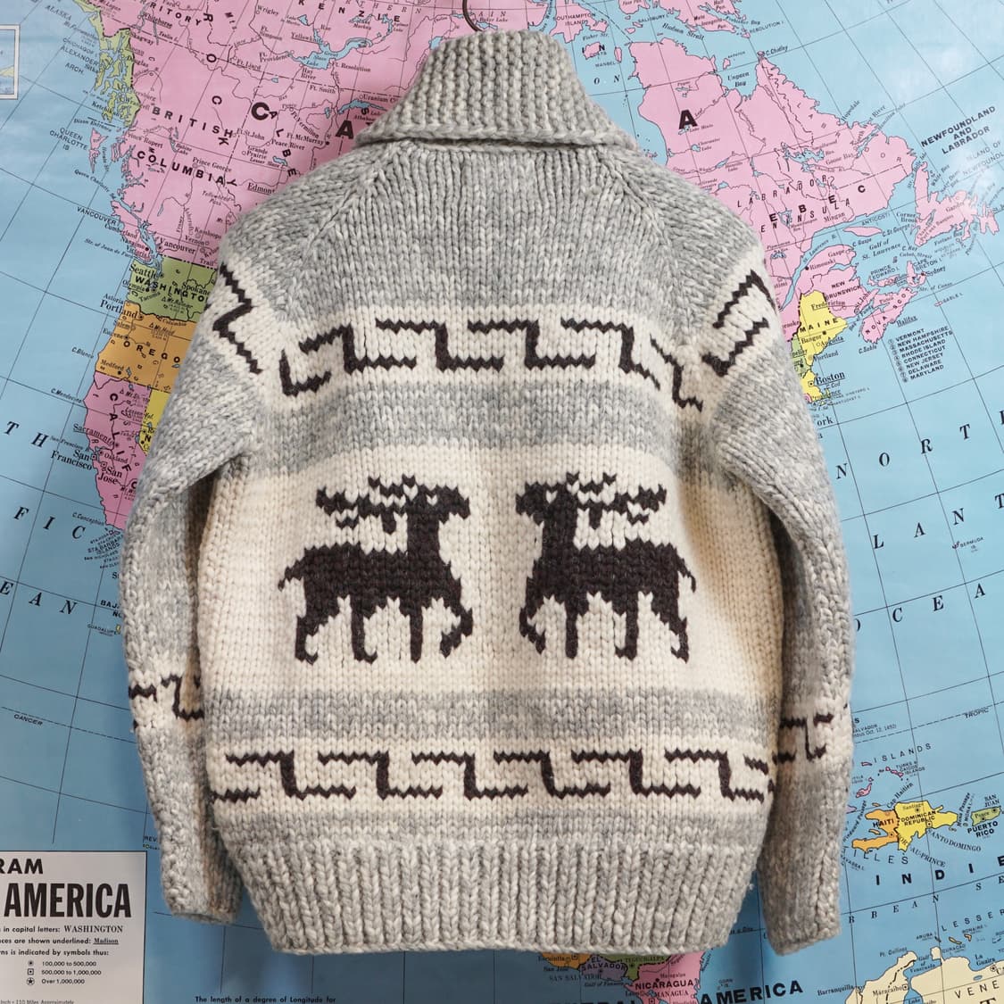 Kanata 캐나다 헤비울 코위찬 자켓 상품이미지4