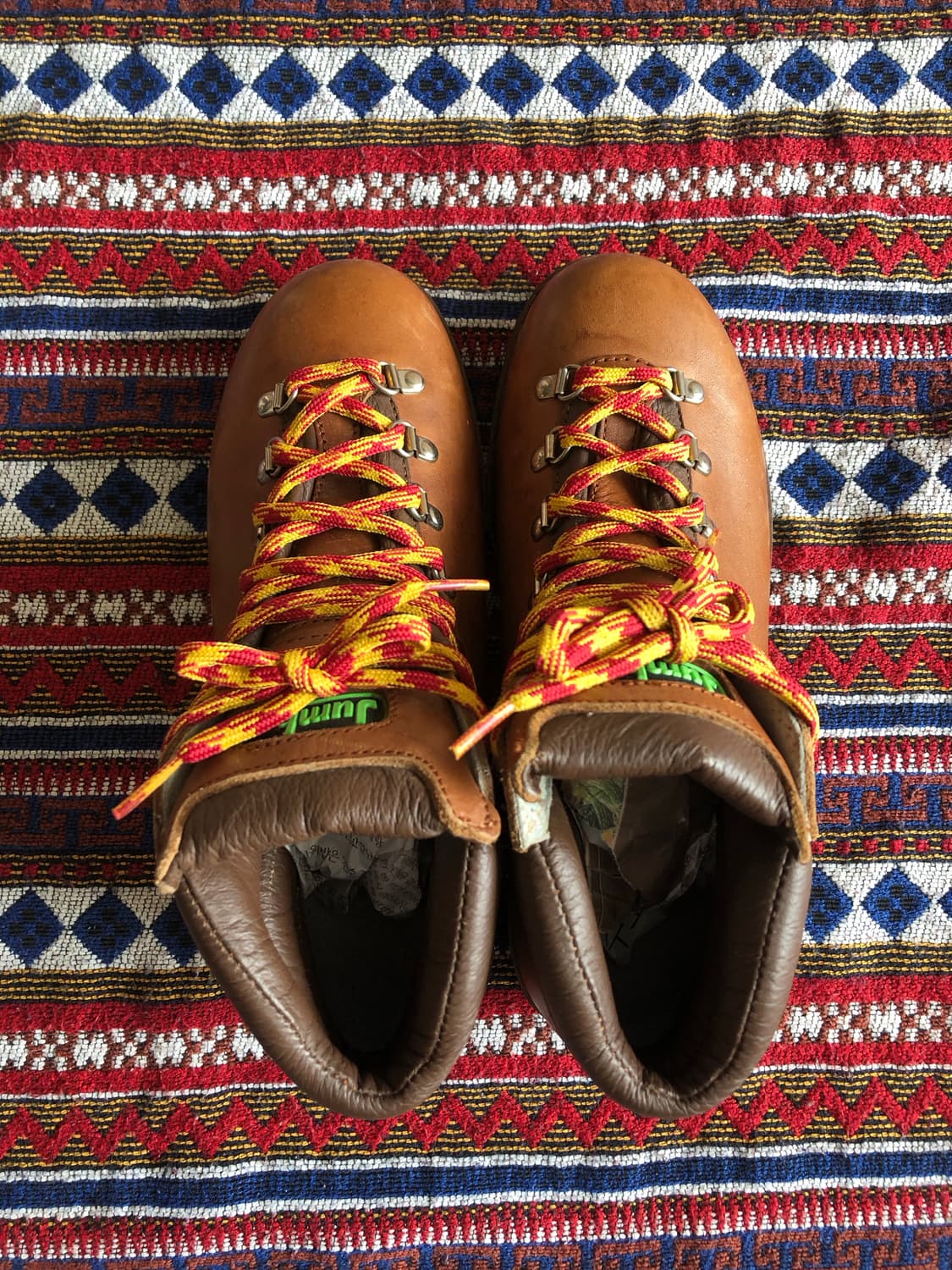 점보 통가죽 등산화 270 미사용 상품이미지5