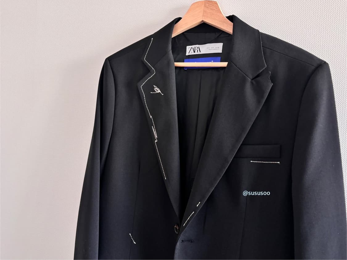 아더에러 자라 오버사이즈 블레이저 S (ZARA x Ader Error) 상품이미지3