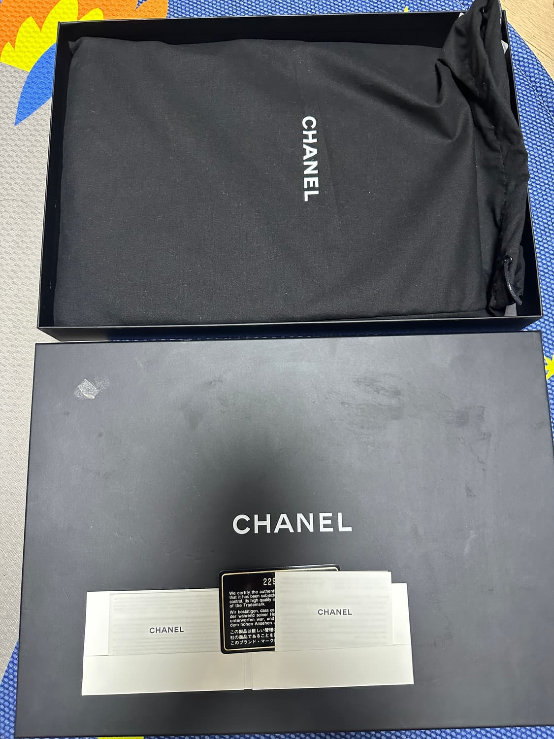 샤넬 램스킨 클러치 라지 금장 상품이미지8