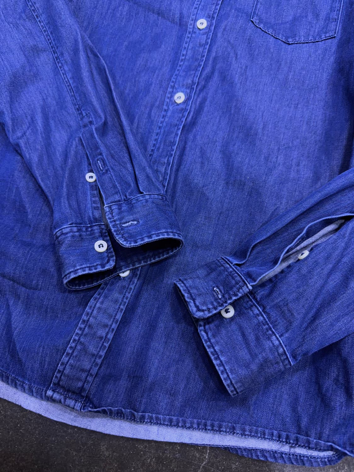 Cos 캐쥬얼 원포켓 데님셔츠 남방 S 상품이미지5
