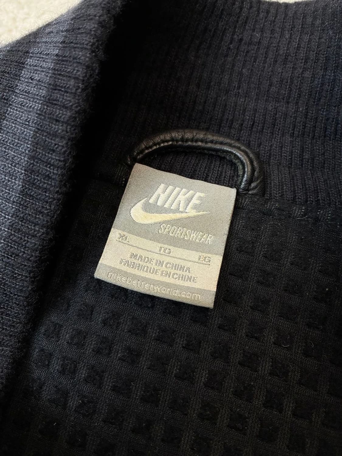 나이키 12FW 디스트로이어 소가죽 바시티 자켓 PN6281 상품이미지7