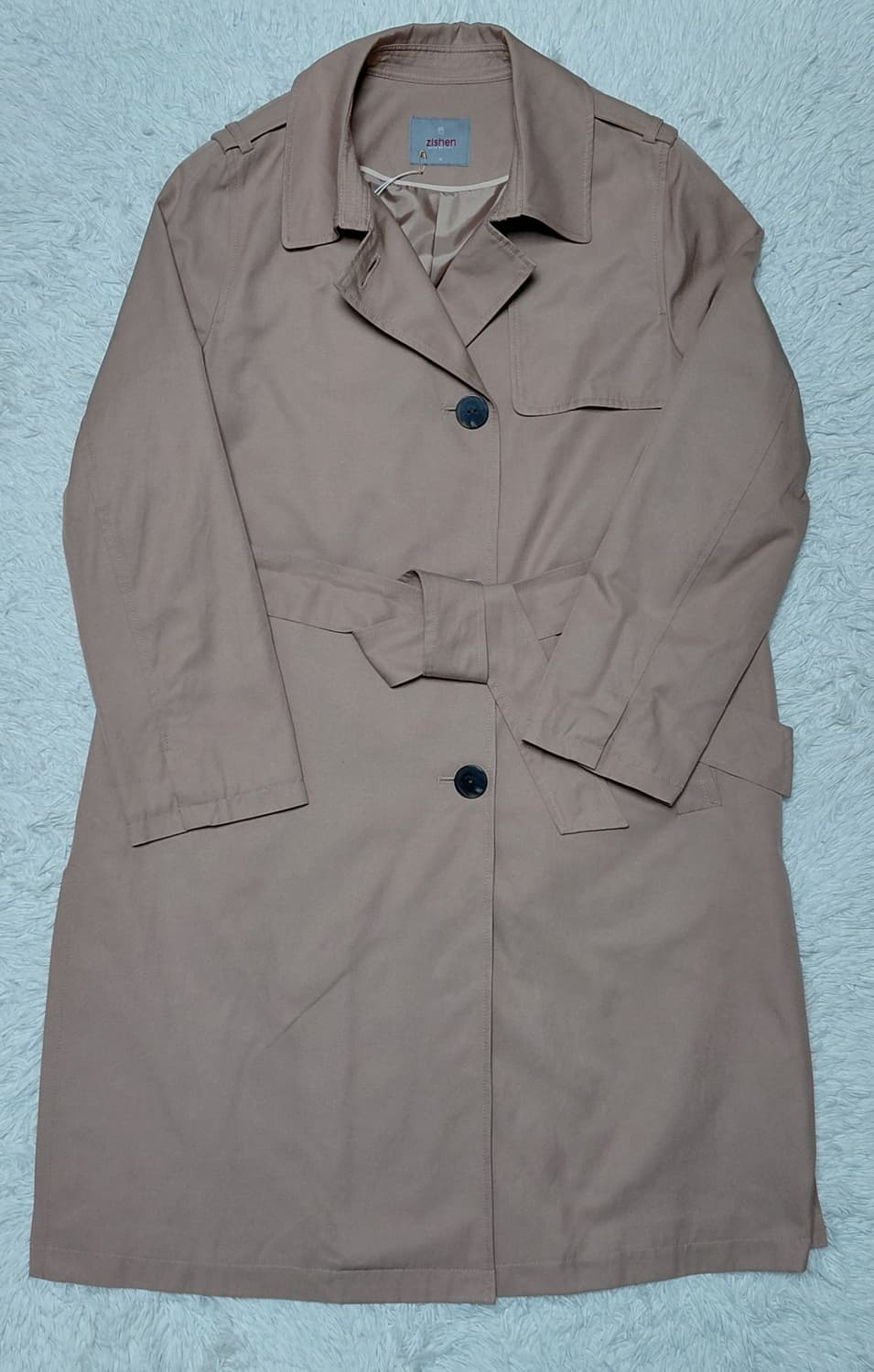 Zishen 여성 베이지 트렌치 코트 95 (새상품) 상품이미지2
