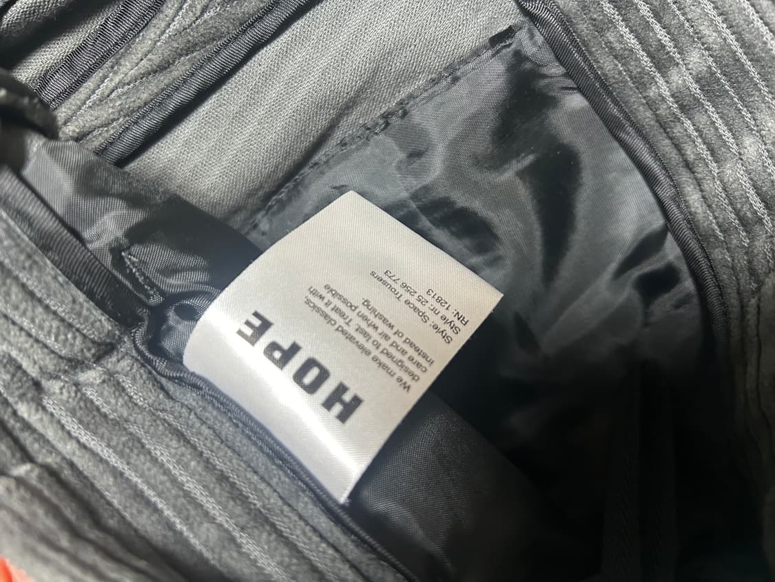 호프 그레이 코듀로이 트라우져 상품이미지4