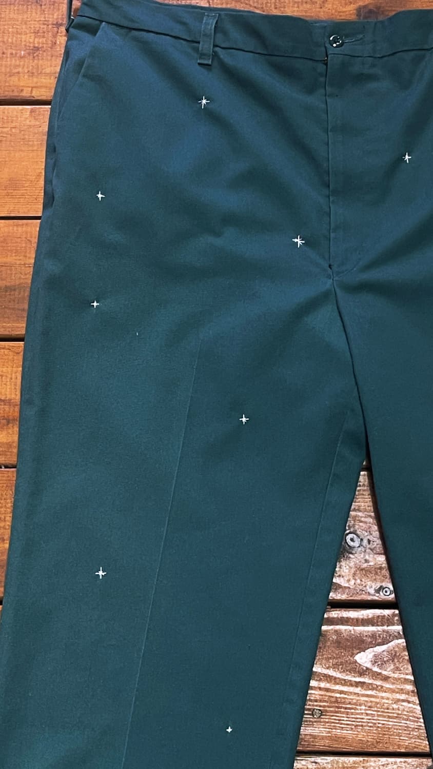 핸드메이드 니들워크 워크 팬츠 38 상품이미지4