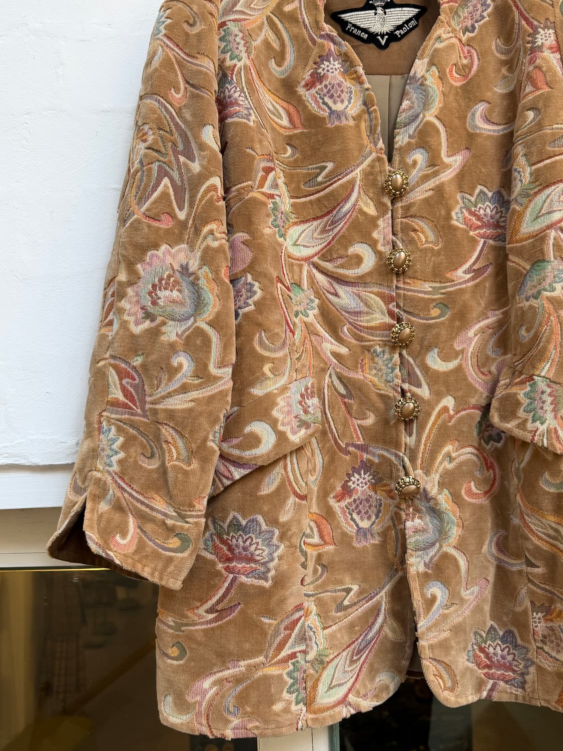 Franca V Paoloni 플로럴 자카드 자켓 46 상품이미지3