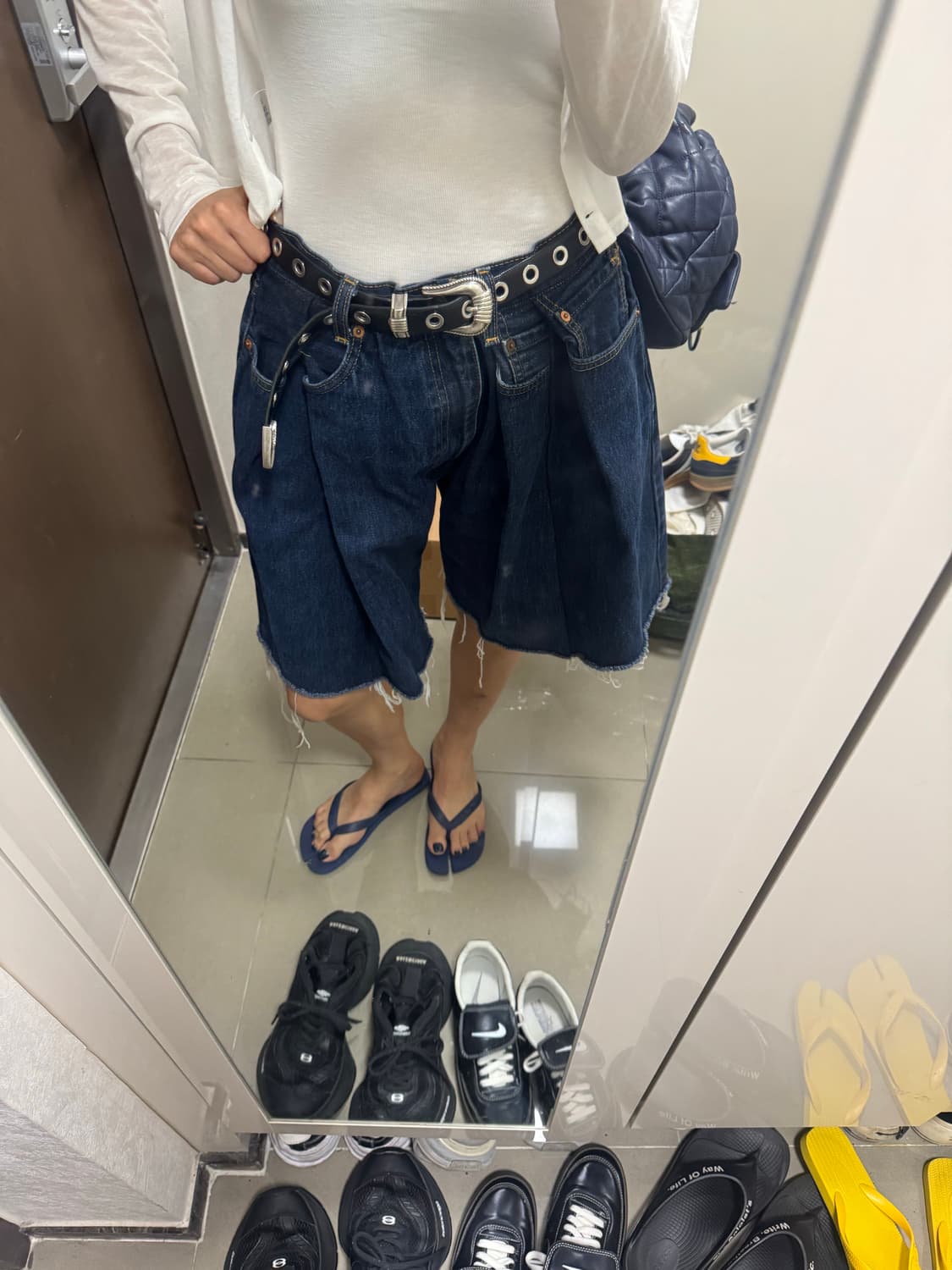 77circa ) 25SS 절개데님 M 상품이미지1