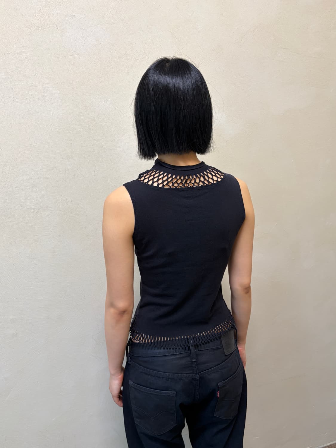 Issey miyake fete net sleeveless  상품이미지3