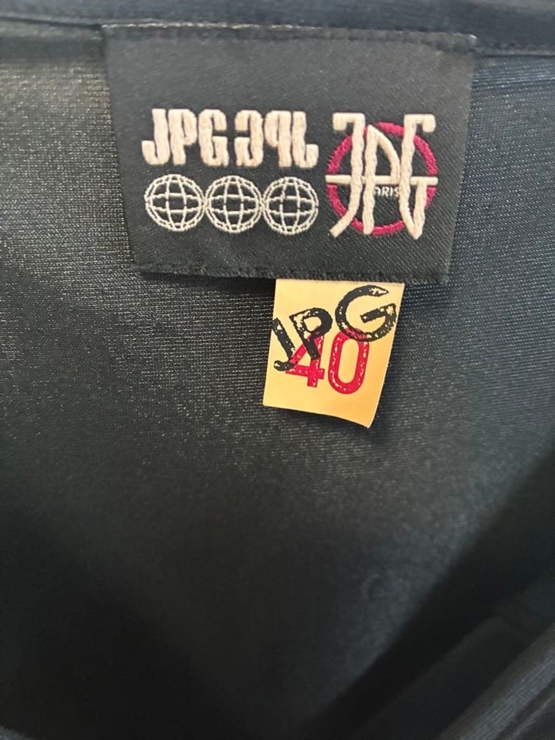 Jean Paul Gaultier 장폴고티에 메쉬 슬리브리스 원피스 상품이미지3