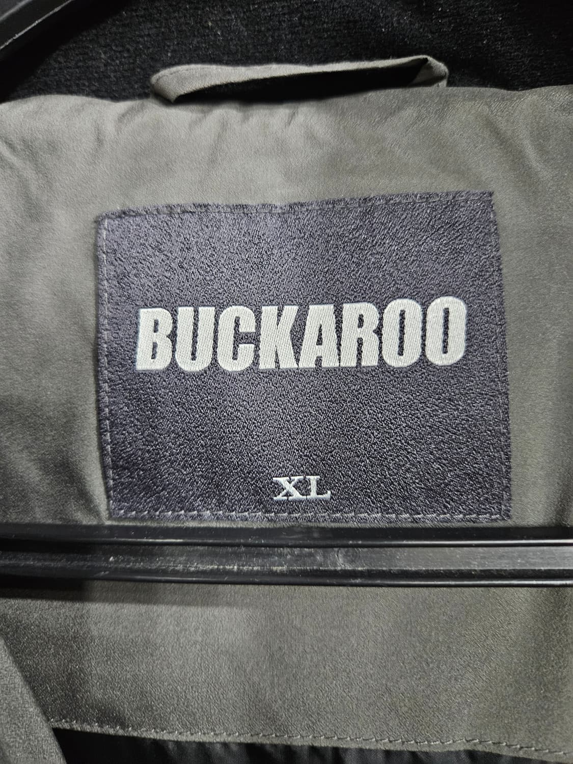 버커루 다크그레이 남성 105~110 구스다운 롱패딩  상품이미지3