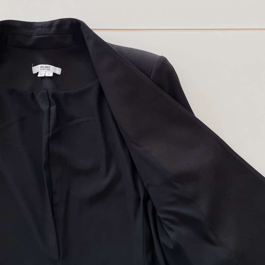 핼무트 랭 논카라 블랙 블레이저 상품이미지5