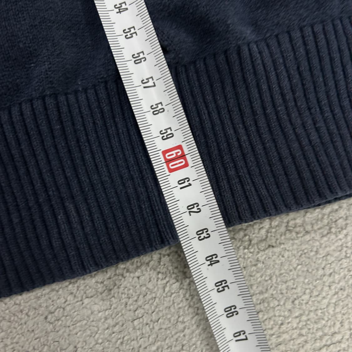 타미힐피거 네이비 V넥 니트 m 상품이미지5