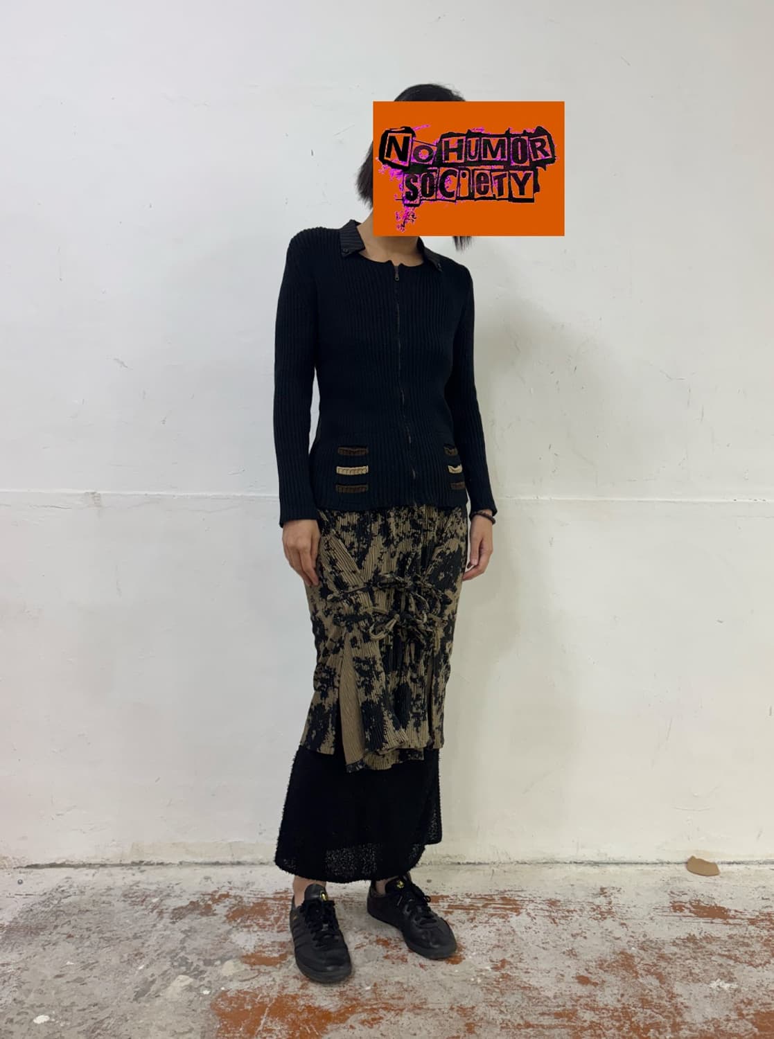 COP COPINE Rib Knit Sweater Zipp 상품이미지2
