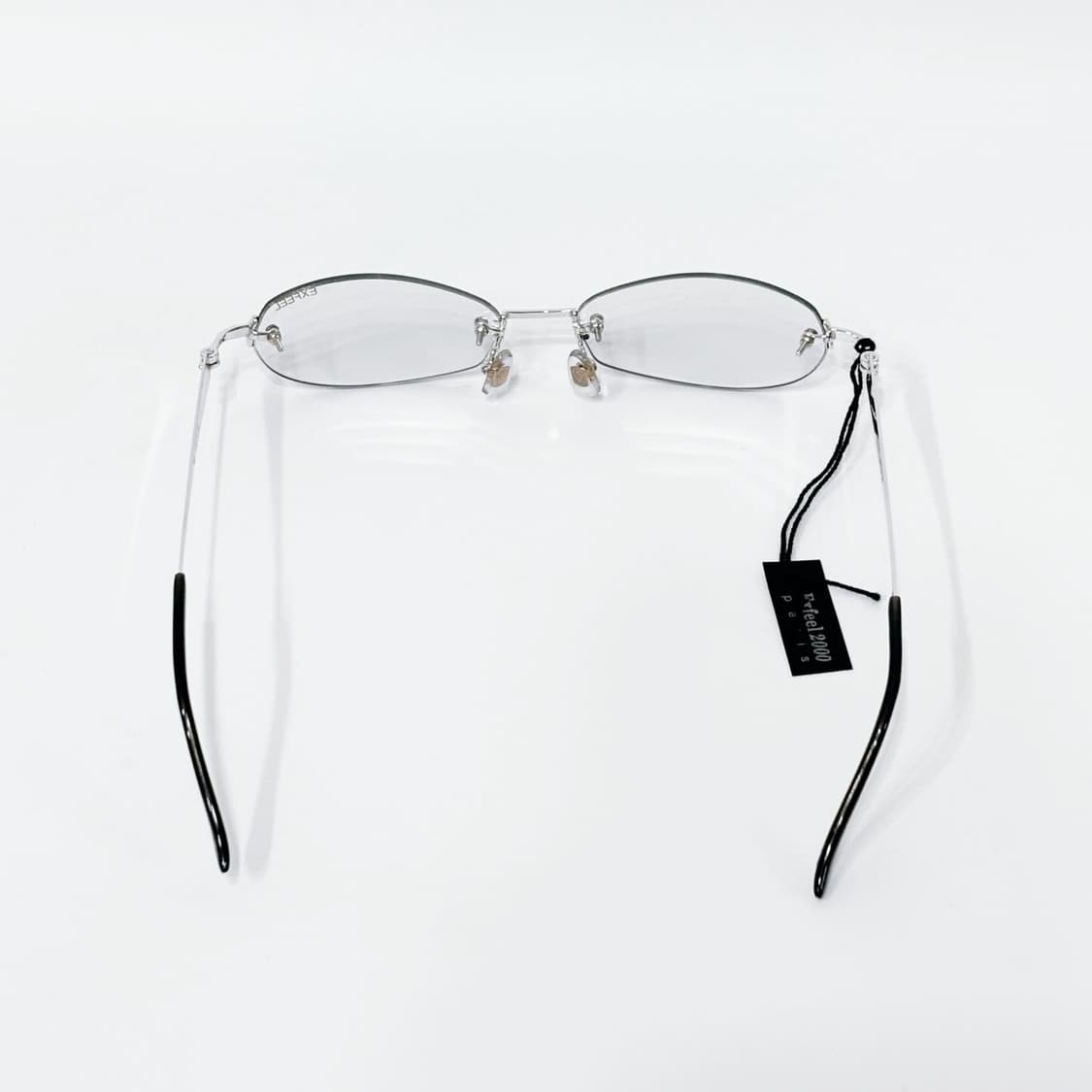 EXFEEL 실버 틴트 무테 데드스탁 빈티지안경 상품이미지4