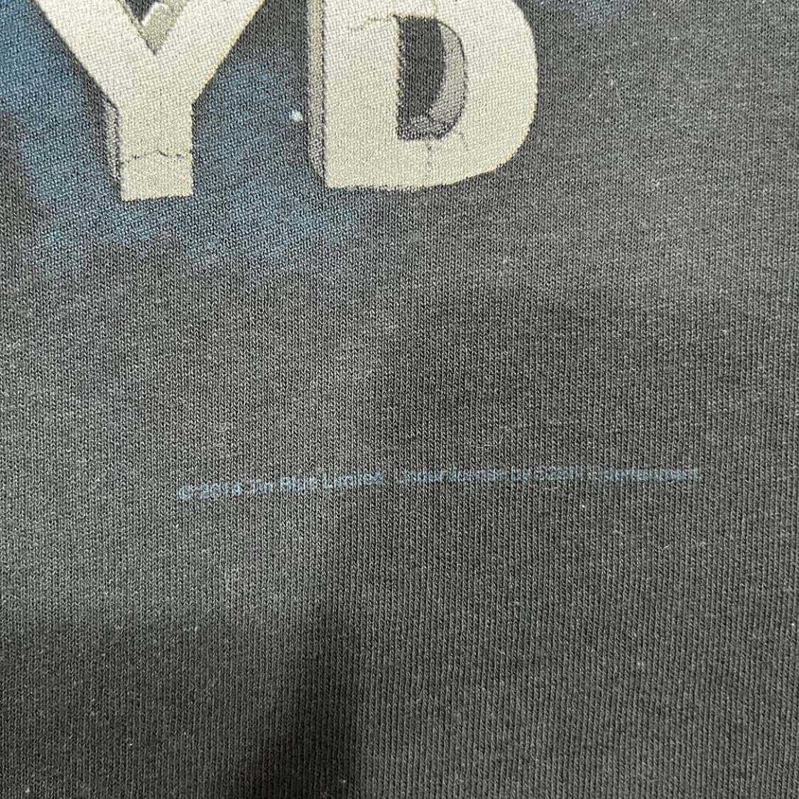 리퀴드 블루 핑크 플로이드 밴드 2014s 우주 반팔 티셔츠 상품이미지5