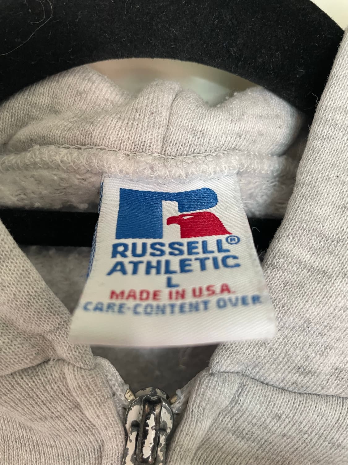 🇺🇸USA Russell Athletic 러셀 애슬레틱 후드집업 L 상품이미지4