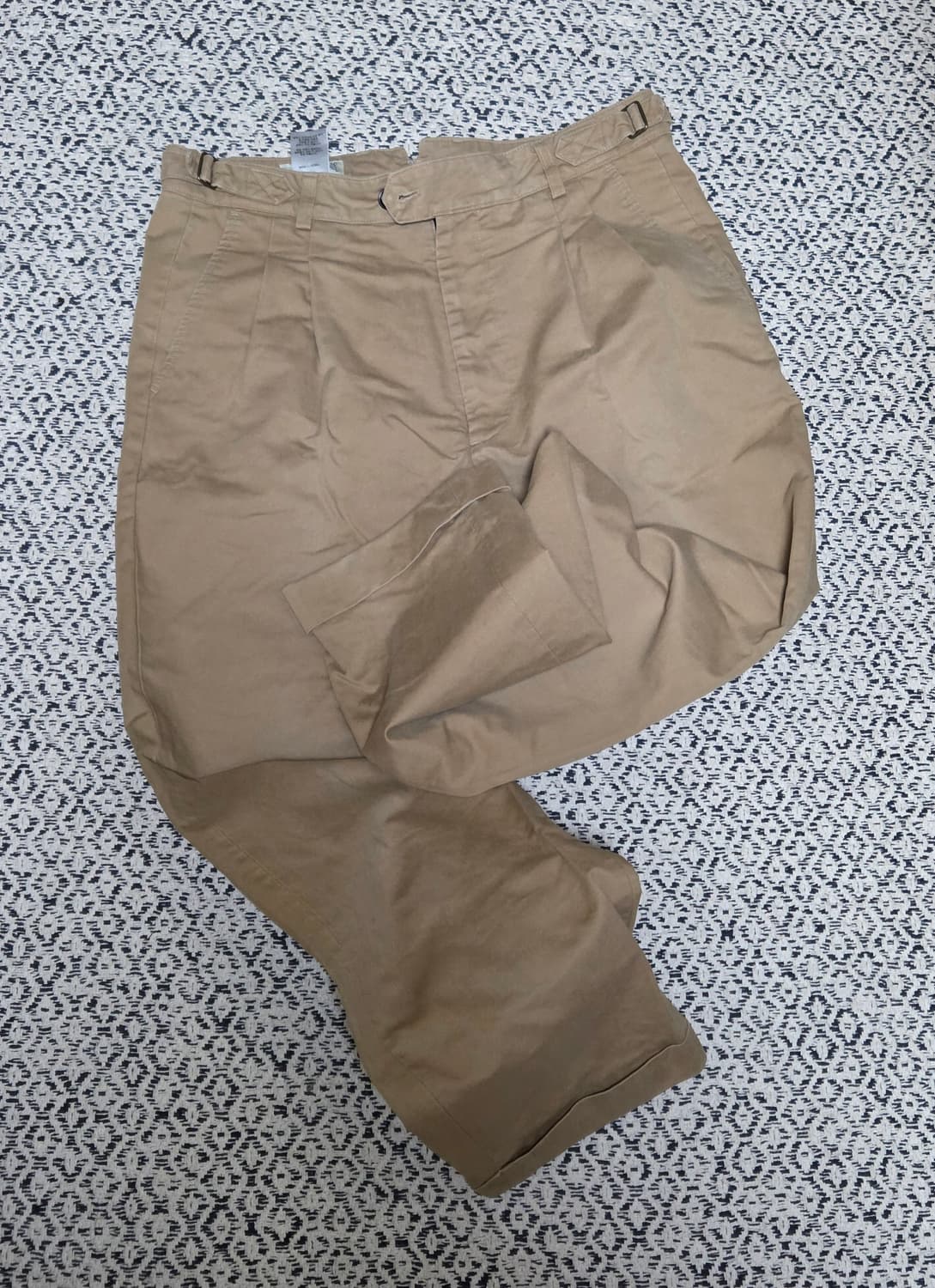 Bants 반츠 코튼 치노 팬츠 카키 50 L 상품이미지5