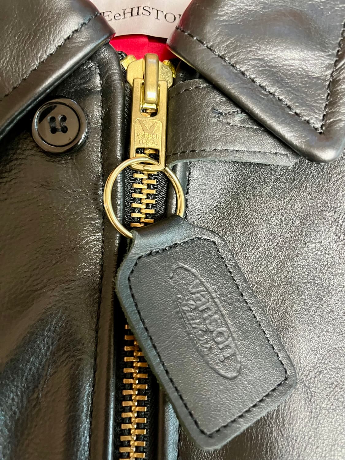 밴슨 Vanson Leathers Enfield 소가죽 자켓 사이즈 L 상품이미지6