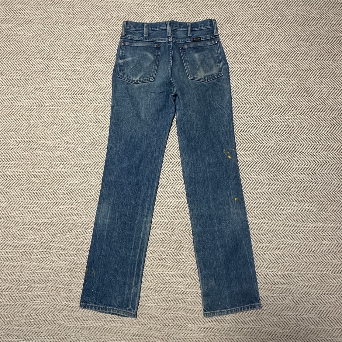 WRANGLER 90's usa made painting denim 상품이미지2