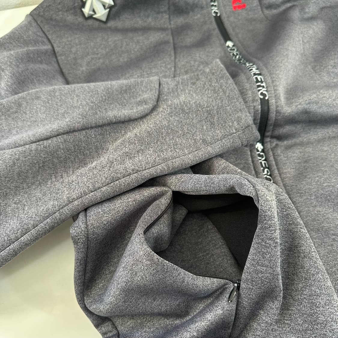 95-100 데상트 아우디 스위스 스키팀 트랙탑 져지 상품이미지3