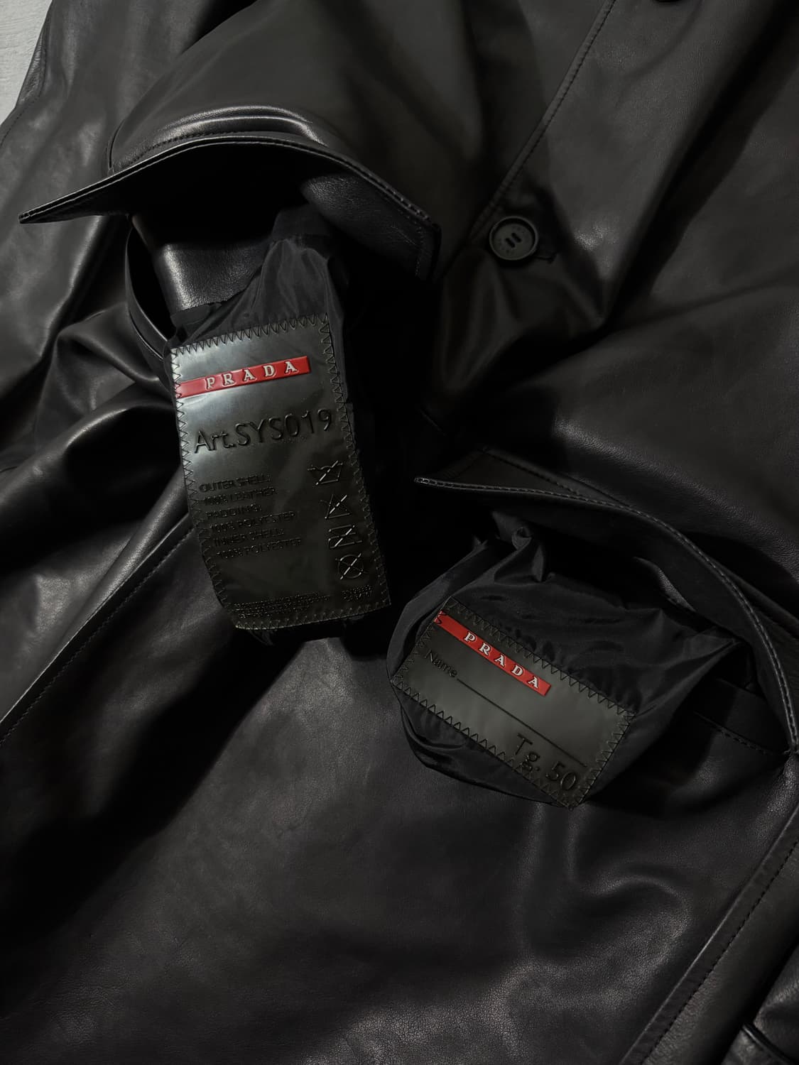 Prada sport leather car coat 상품이미지10