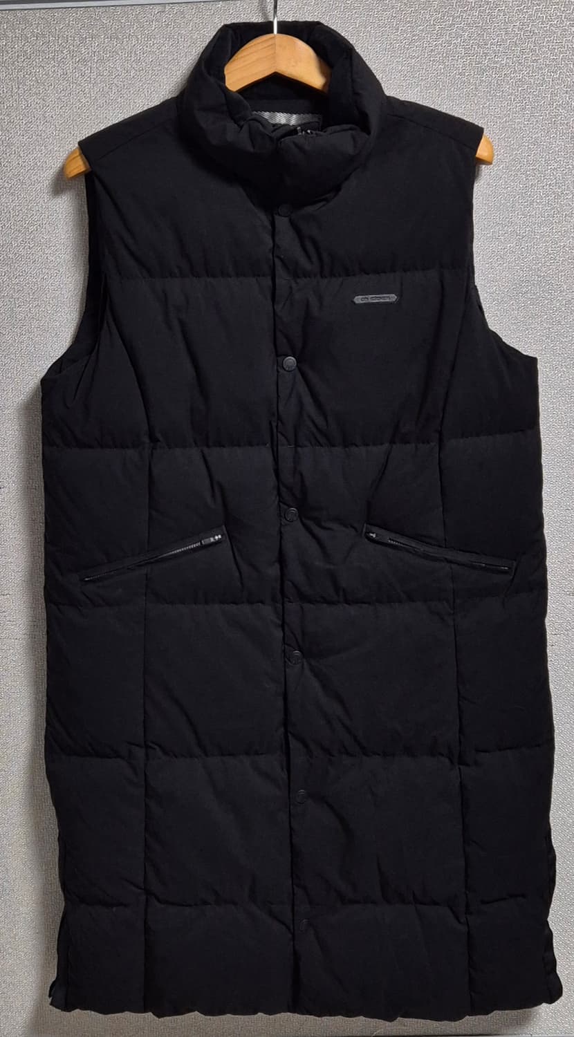 M (66) 아이더 블랙 덕다운 오리털 롱 패딩조끼  상품이미지1