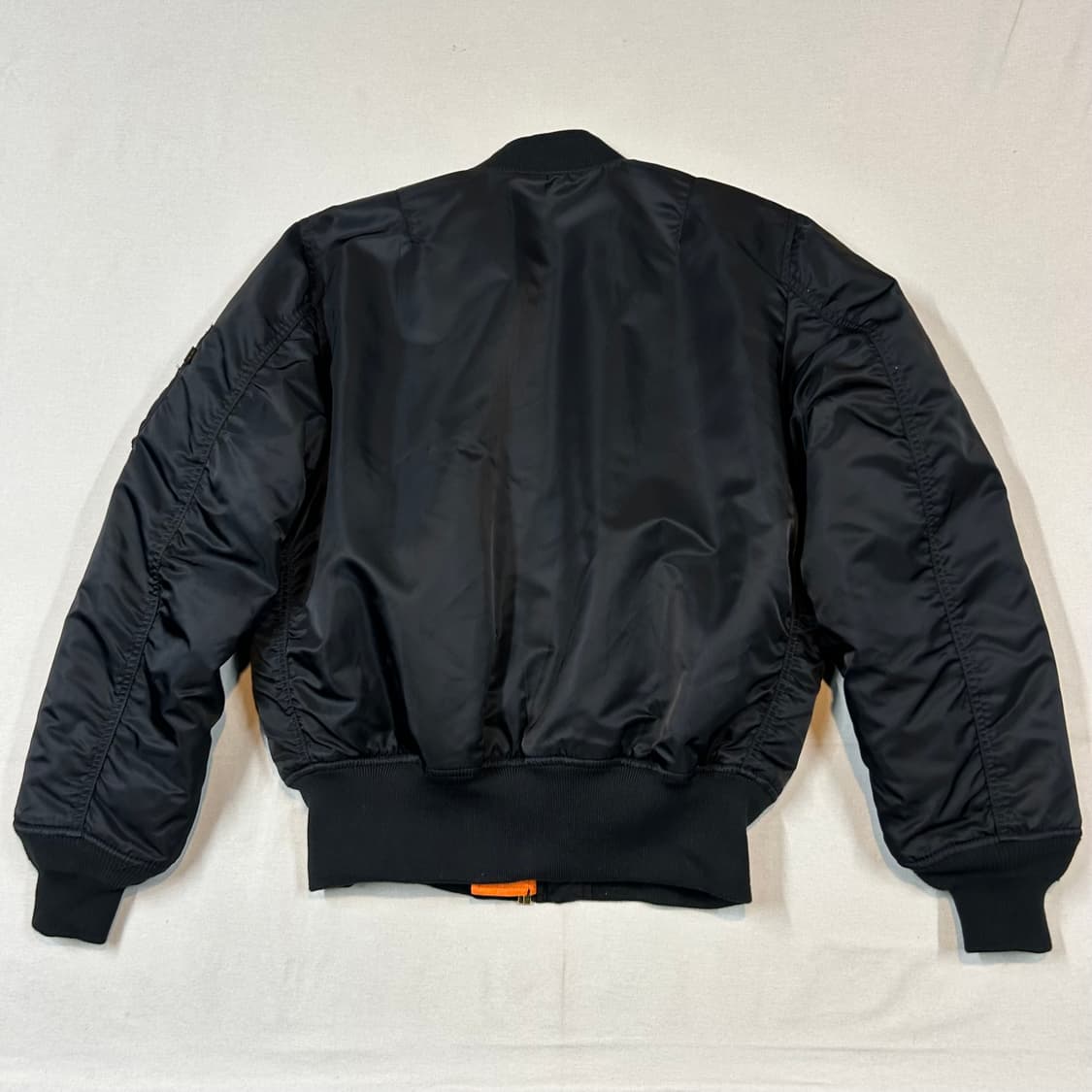 M) 알파인더스트리 MA-1 마원 항공점퍼 블랙 레귤러핏 상품이미지6