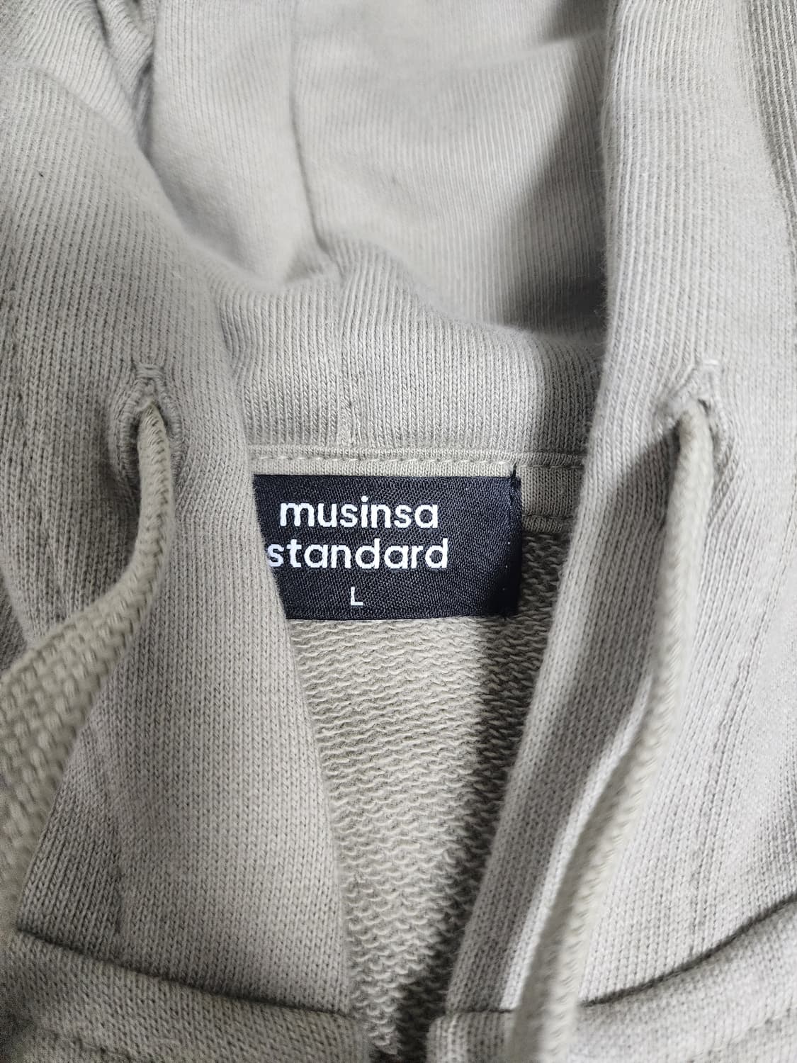 새제품급 L 피스타치오)무탠다드 엑스트라 오버사이즈 후디드 스웨트 집업 상품이미지6