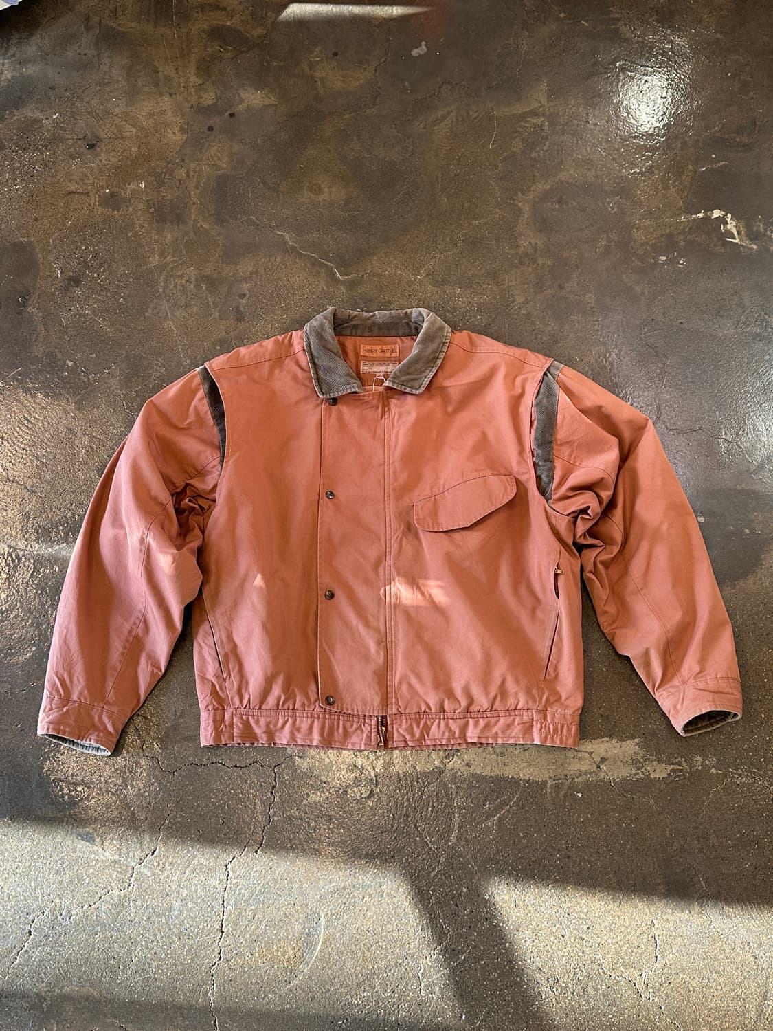 80s/90s Henry Grethel 코듀로이 숄더 블라우스 자켓 M 상품이미지1