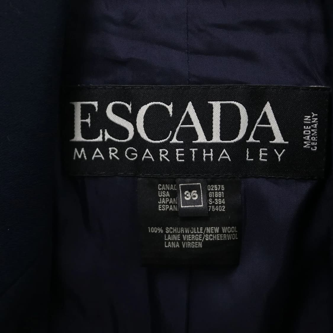 ESCADA 울 싱글 블레이저 65049 상품이미지10