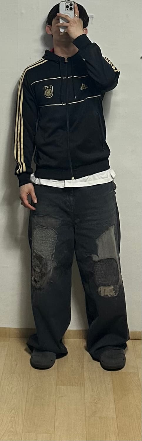 아디다스 독일 후드 트랙탑 상품이미지6