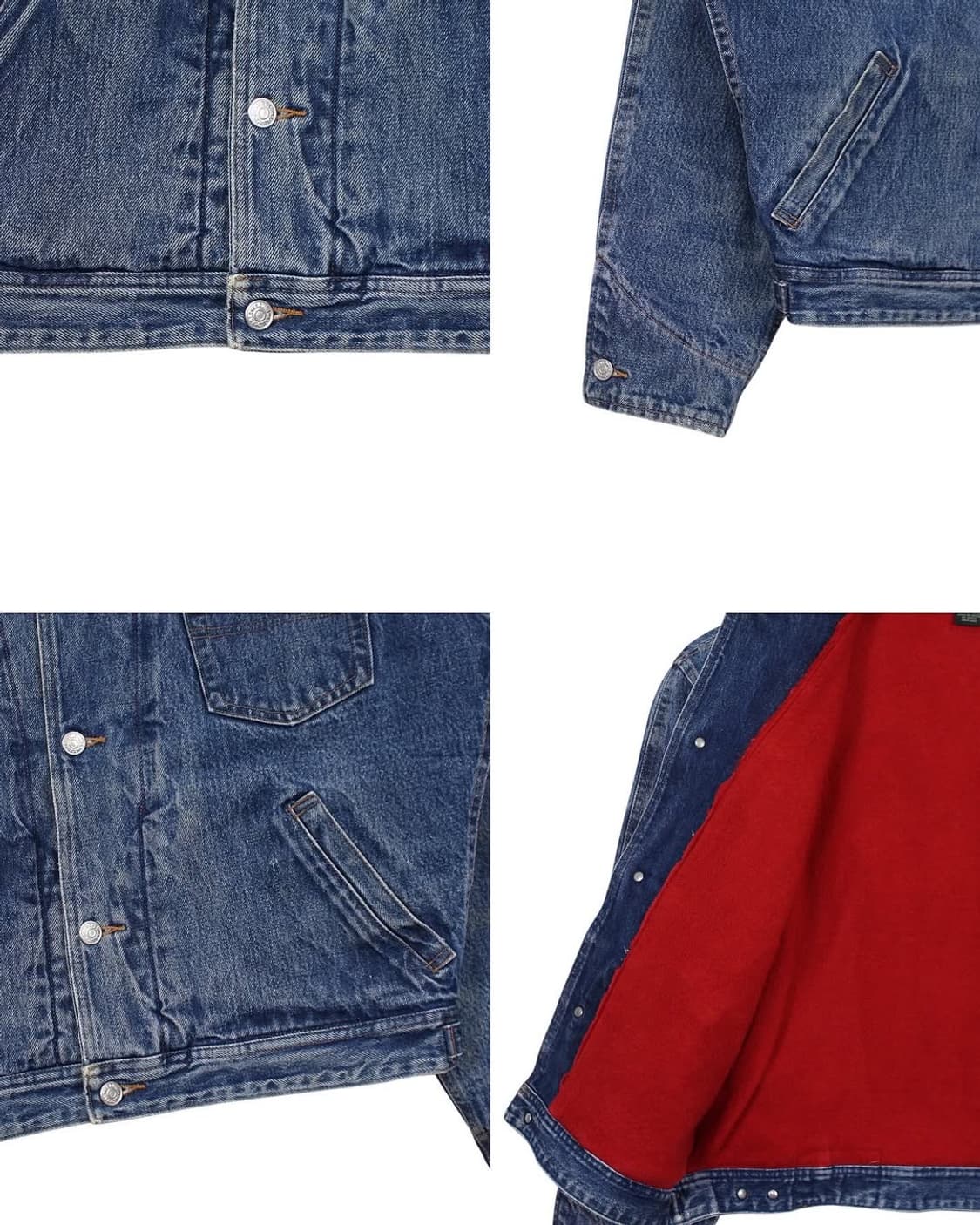 1980s USA 폴로랄프로렌 폴로컨트리 데님 자켓 빈티지 미국제 상품이미지7