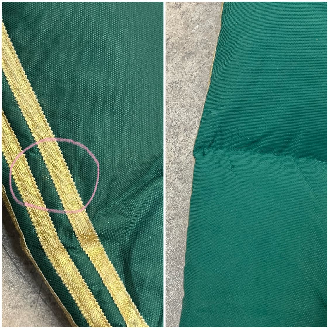 아디다스 올드스쿨 덕다운 패딩 자켓 그린 95 #csz2637 상품이미지10