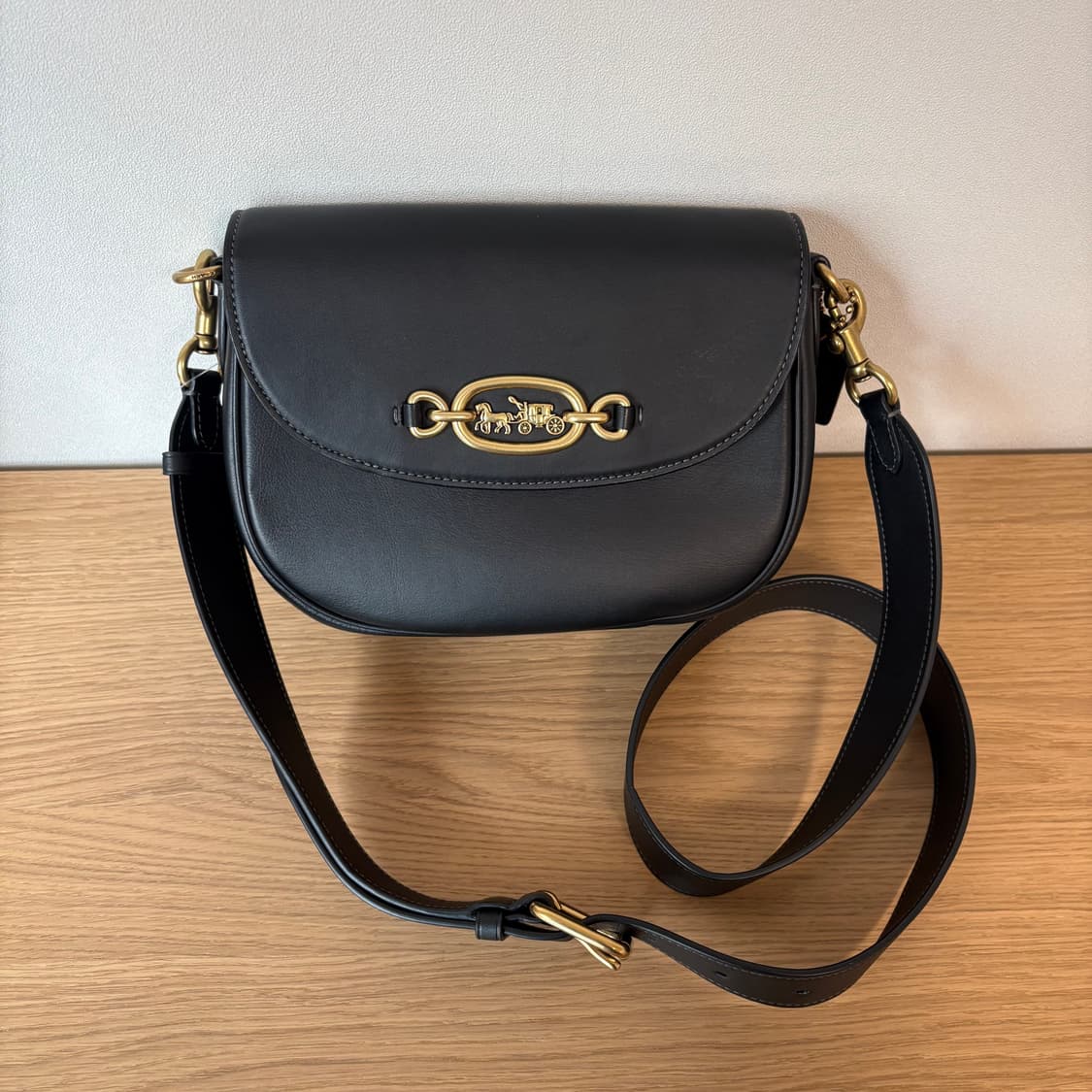 COACH 코치 할리 숄더백 블랙 상품이미지8