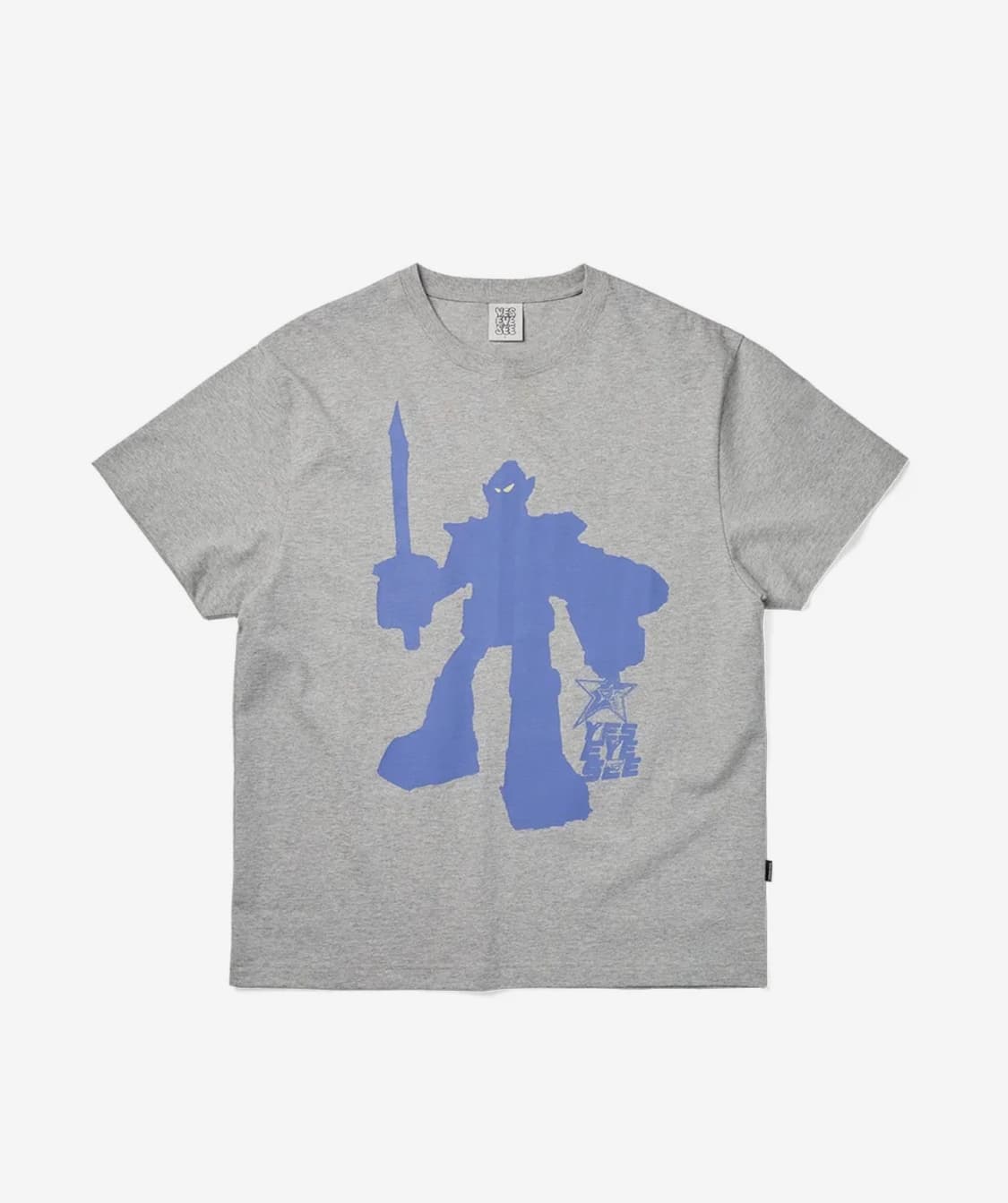 예스아이씨 Y.E.S Plamodel Tee Grey 상품이미지1