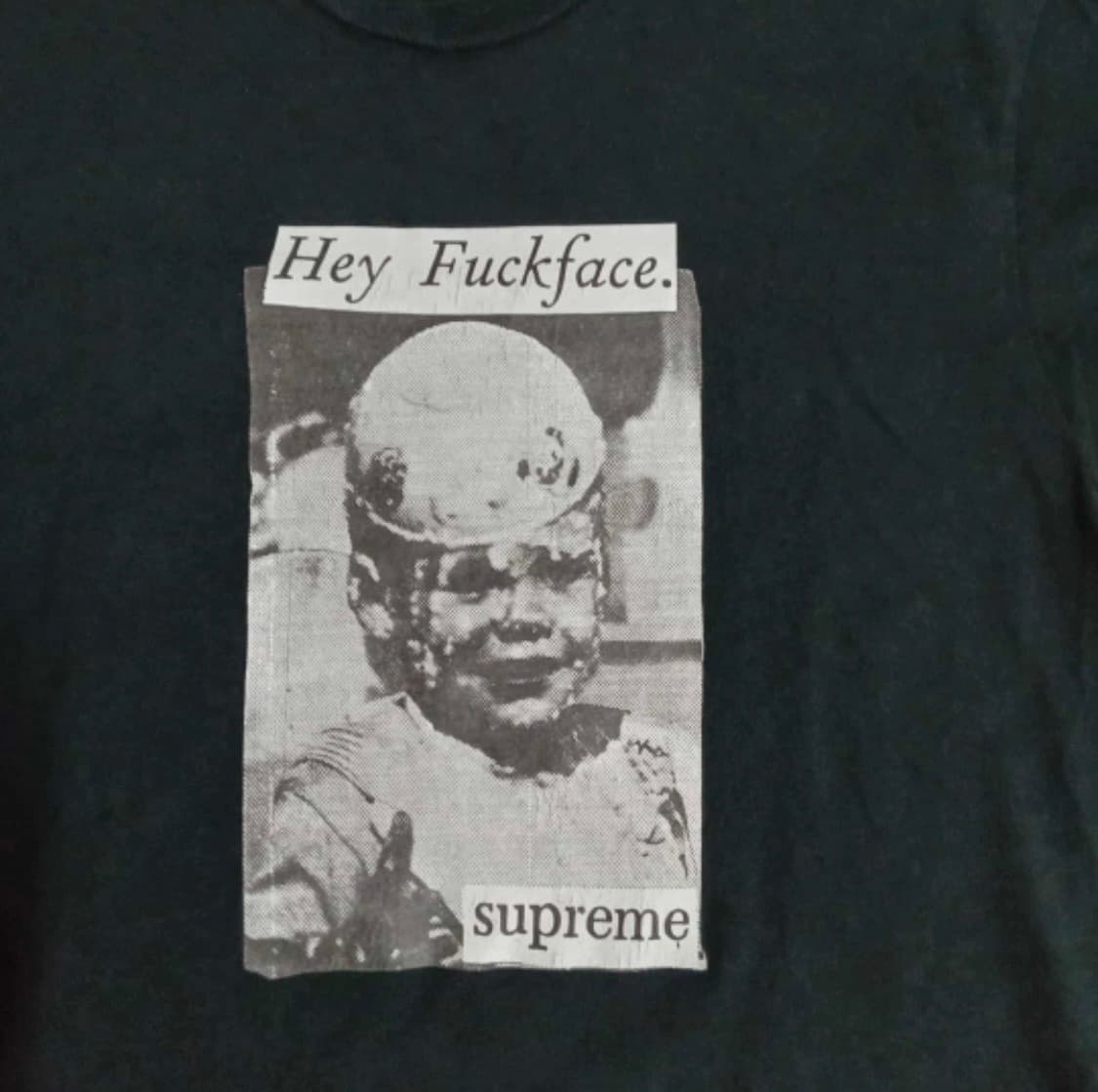 슈프림 18ss fuckface 티셔츠 상품이미지1