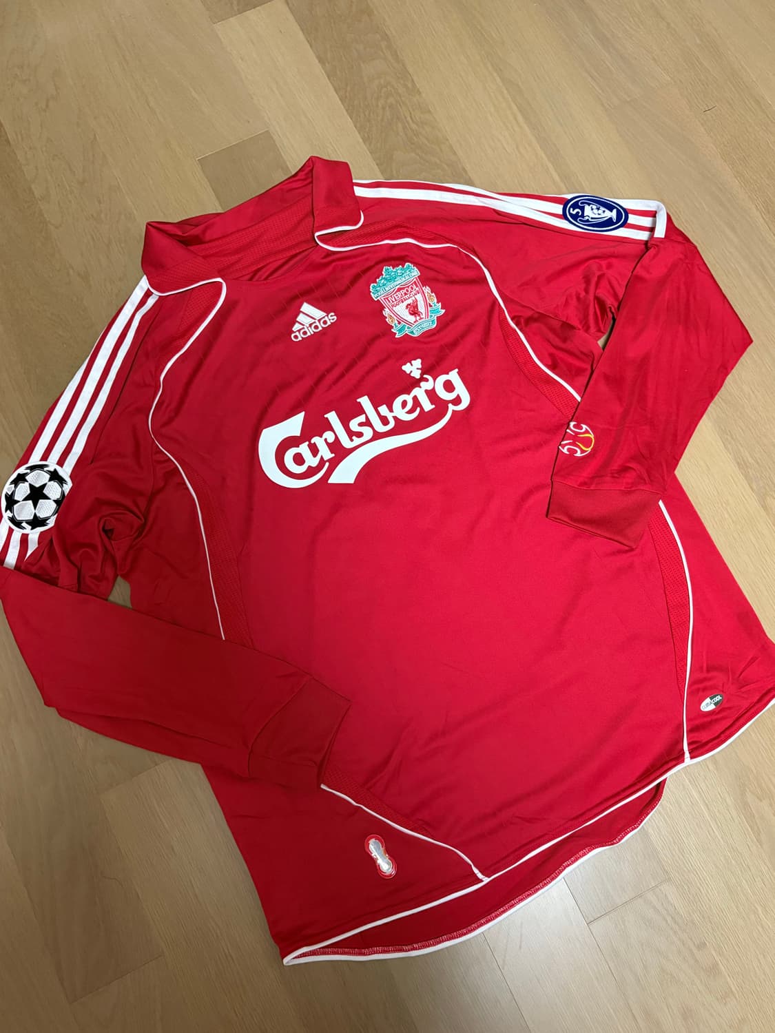 리버풀 챔스 제라드 긴팔 유니폼 상품이미지2