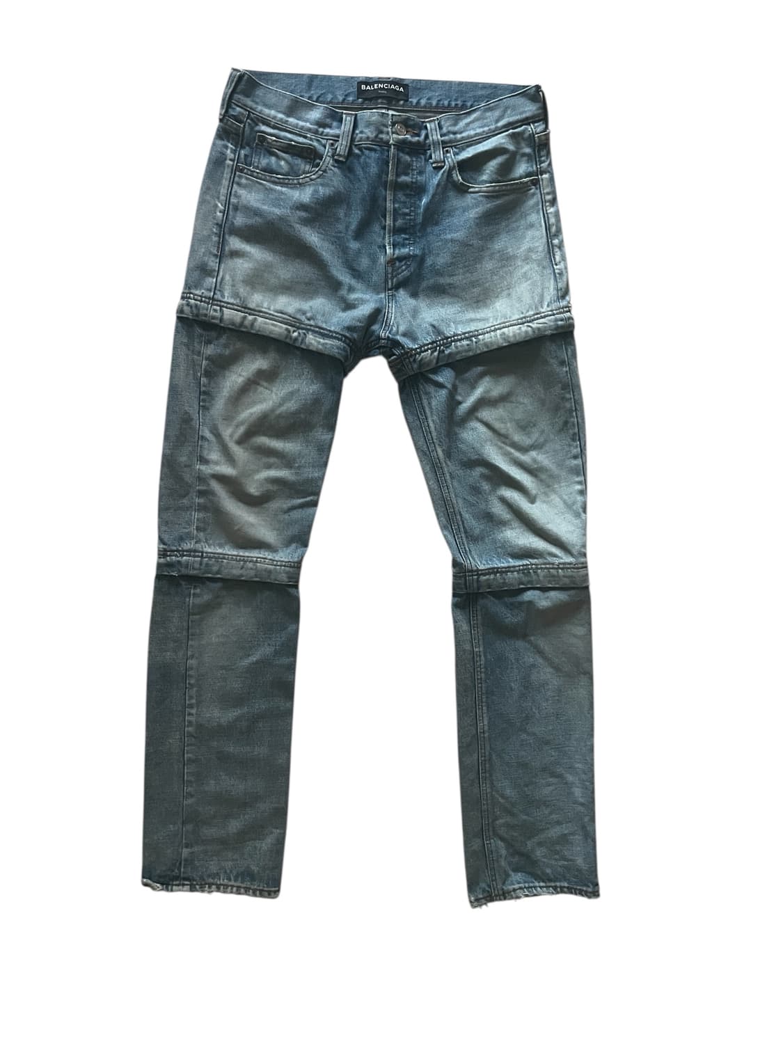 발렌시아가 18ss 지퍼 데님 진 상품이미지2