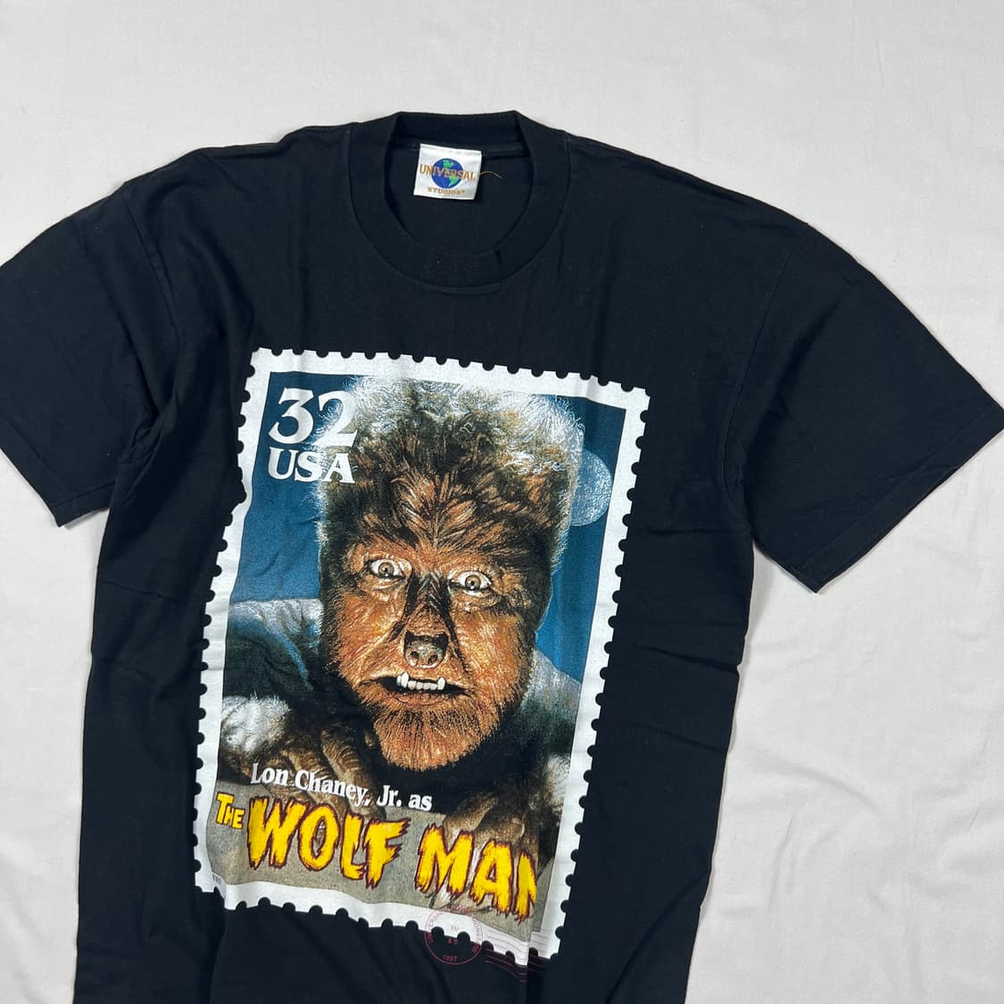 90‘s 97년도 유니버셜스튜디오 울프맨 반팔티 상품이미지2